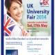 ไปงาน UK University Fair 2014 พบเจ้าหน้าที่มหาวิทยาลัยกว่า 60 แห่ง